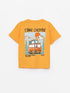LC Waikiki Crew Neck Short Sleeve Printed Baby Boy T-shirt